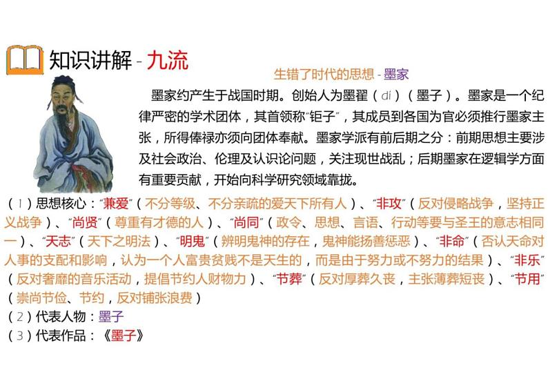 中考语文文学常识汇编 专题01  先秦至汉朝第6页