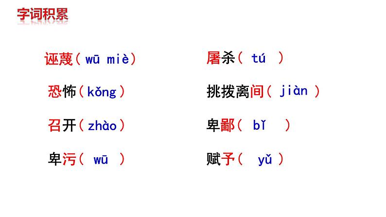 部编版八年级语文下册----第13课《最后一次讲演》-课件第6页