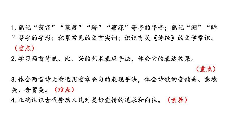 部编版八年级语文下册----12《诗经》二首蒹葭 课件+ 素材02