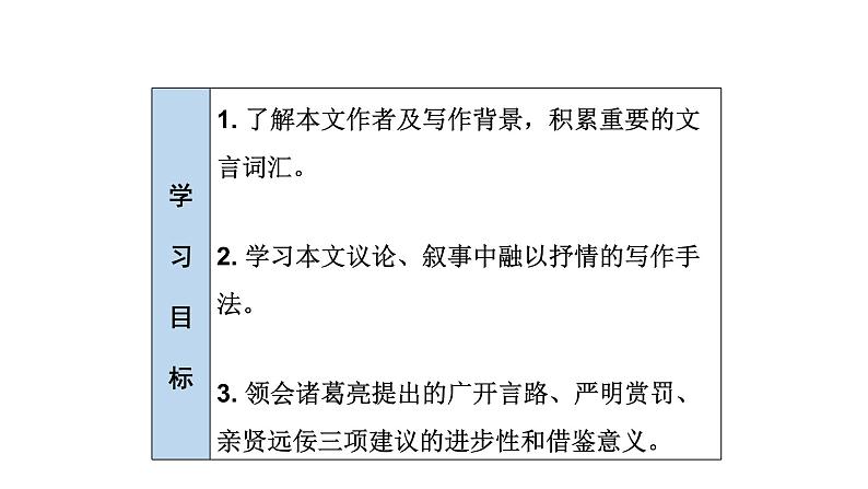 部编版语文九年级下册 23 出师表 课件1第2页