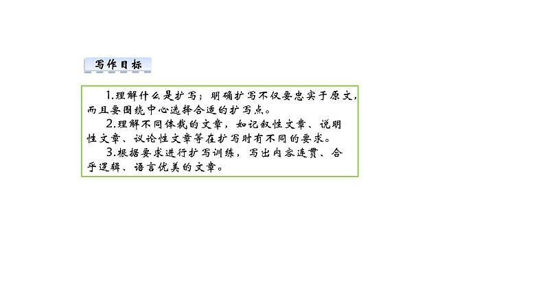 部编版语文九年级下册 第1单元 写作 学习扩写 课件1第3页