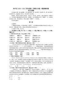 2021年天津市和平区中考一模语文试题（含答案）