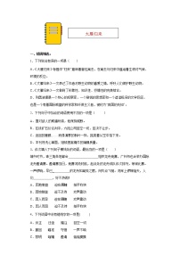初中语文人教部编版八年级下册大雁归来课时作业