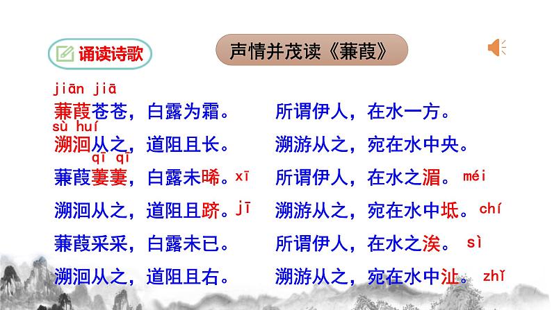 第12课《蒹葭》课件  第4页