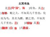 2022人教版部编版八年级下册第六单元《北冥有鱼》课件