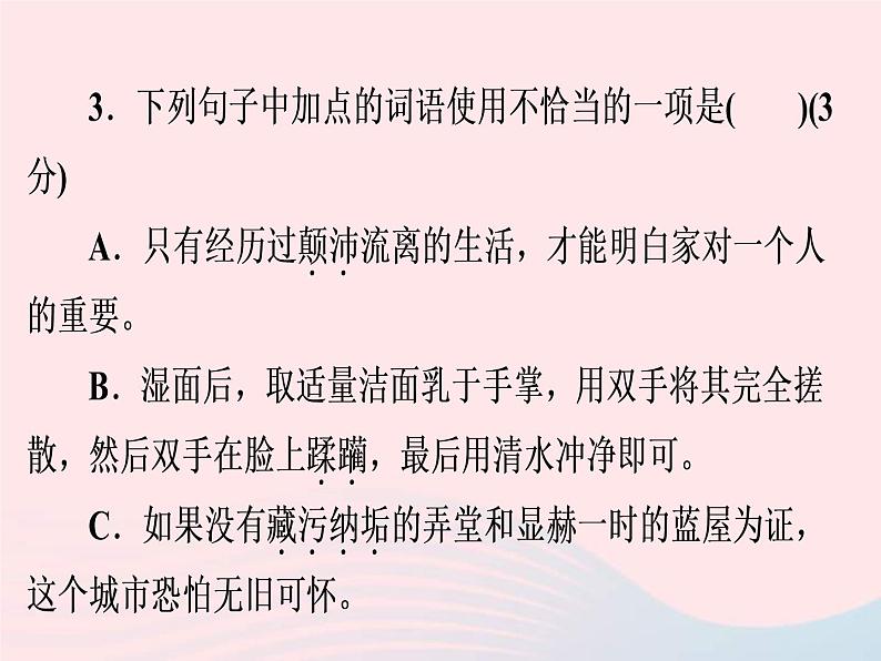 中考语文二轮复习高分突破满分特训20课件（含答案）06