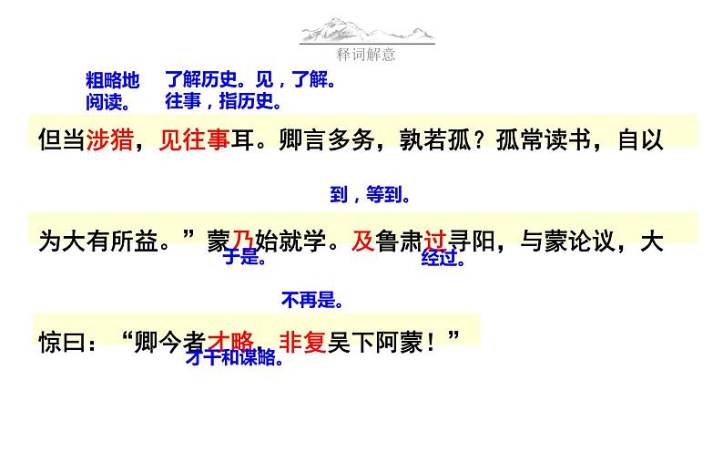 第4课《孙权劝学》（31张）-2021-2022学年部编版语文七年级下册课件PPT第7页