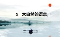 人教部编版八年级下册5 大自然的语言示范课课件ppt