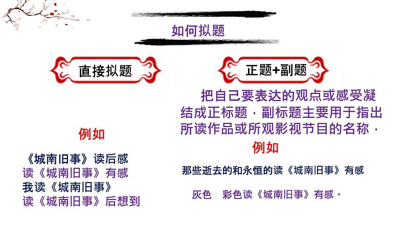 第三单元写作《学写读后感》课件（共26张PPT）2021—2022学年部编版语文八年级下册08