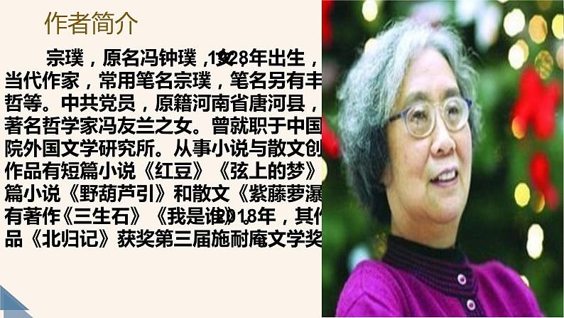 人教部编版七年级下册《紫藤萝瀑布》同课异构教学课件第3页