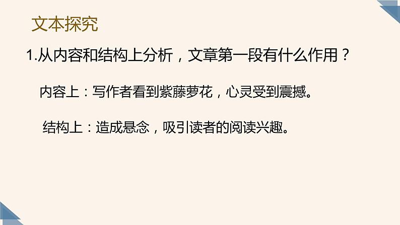 人教部编版七年级下册《紫藤萝瀑布》同课异构教学课件第6页