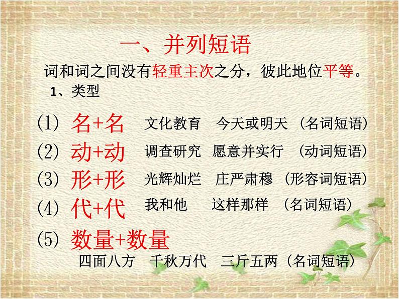 短语结构及练习课件2022年中考语文二轮复习第3页