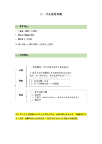 2022年中考语文二轮专题复习++议论文专题阅读：03+议论文开头段作用题++考点梳理+专项练习