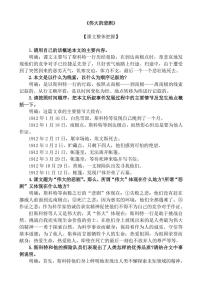 人教部编版七年级下册22 伟大的悲剧精练