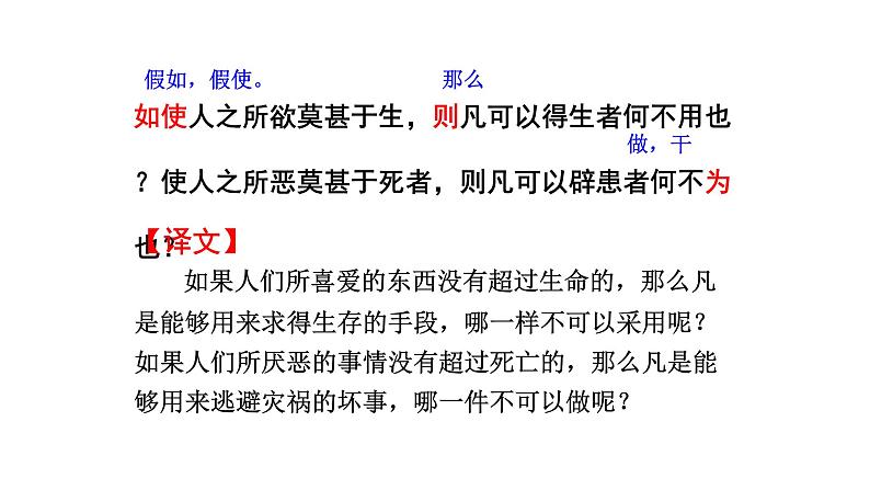 第9课《鱼我所欲也》-2021-2022学年部编版语文九年级下册课件PPT第6页