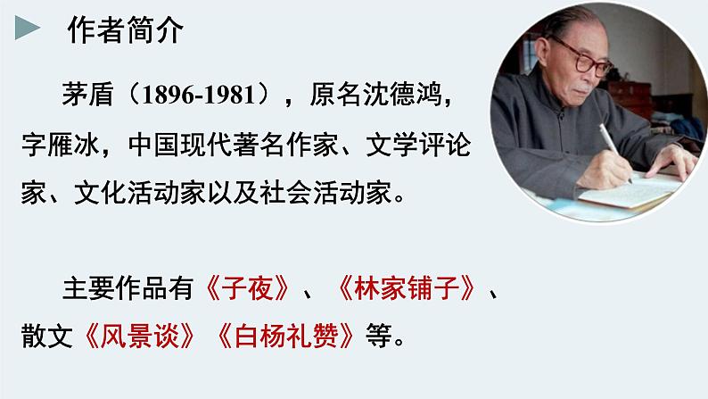 15白杨礼赞课件PPT第2页