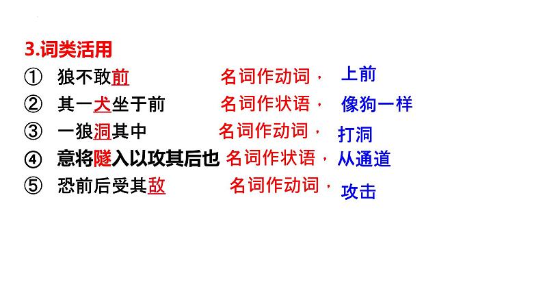 2022年中考语文一轮复习文言文《狼》课件（共44张PPT）第7页