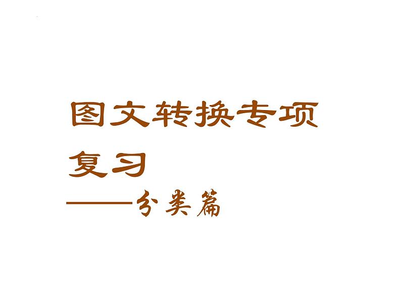 图文转换专项复习课件  2022年中考语文二轮复习第1页