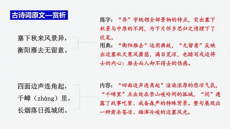 2022年中考语文专题复习- 九下古诗词课件PPT第4页
