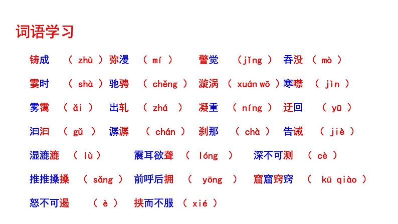 部编版八年级语文下册----《壶口瀑布》精品课件第7页