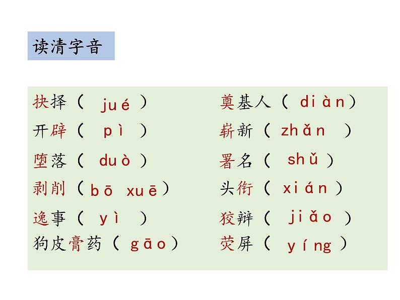 部编版八年级语文下册----15 我一生中的重要抉择（教学课件）第7页