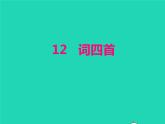 九年级语文下册第三单元12词四首教学课件新人教版