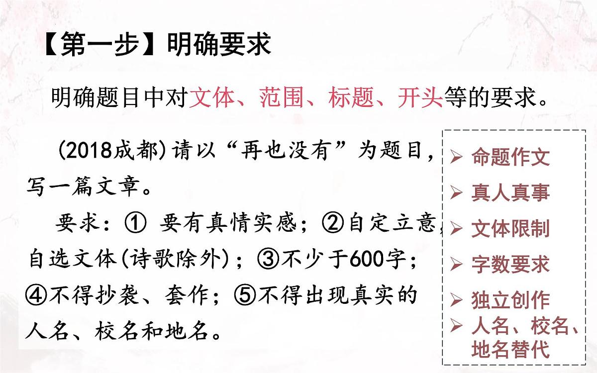 作文审题立意  课件  2022年中考语文二轮复习第5页