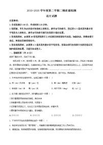 精品解析：2020年山东省济宁市金乡县中考二模语文试题（解析版+原卷板）