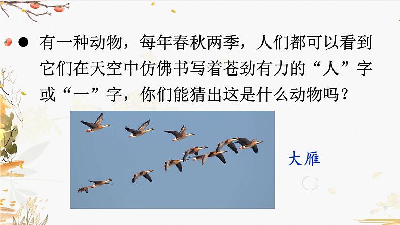 第7课《大雁归来》课件（共39页）2021-2022学年部编版语文八年级下册第1页