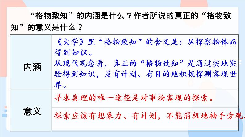 第14课《应有格物致知精神》课件（共19页）2021-2022学年部编版语文八年级下册第7页