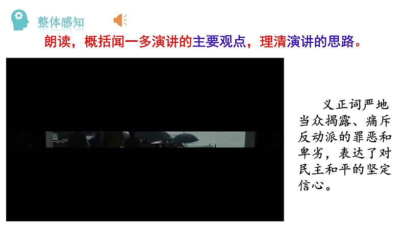 第13课《最后一次讲演》课件 2021-2022学年部编版语文八年级下册第7页