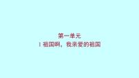 初中语文人教部编版九年级下册1 祖国啊，我亲爱的祖国集体备课课件ppt