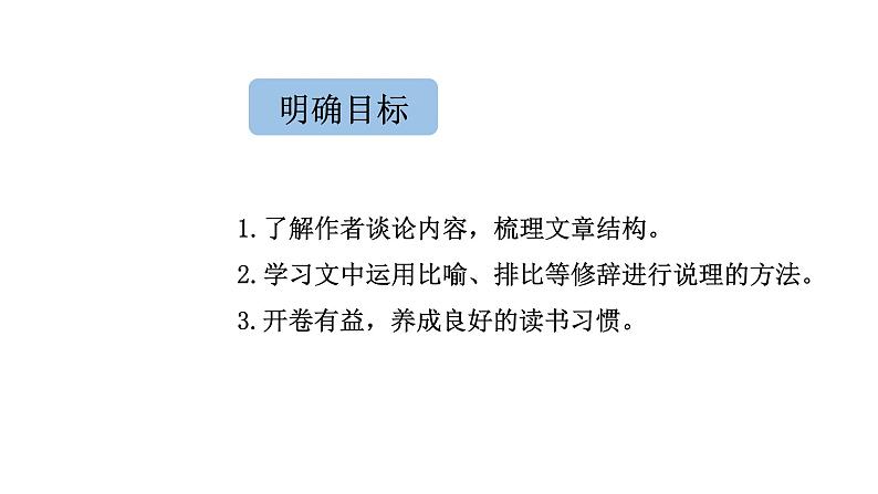 第13课《短文两篇——谈读书》课件(共25张PPT) 2021—2022学年部编版语文九年级下册03