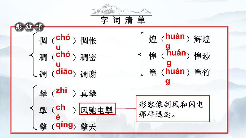 第14课《山水画的意境》课件（共39张PPT） 2021-2022学年部编版语文九年级下册第8页
