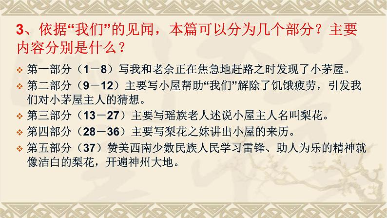 15驿路梨花课件PPT08