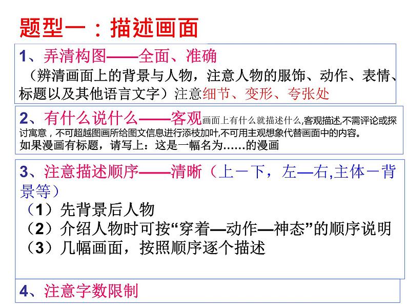 漫画类、图片类、方位图  课件  2022年中考语文二轮复习第6页