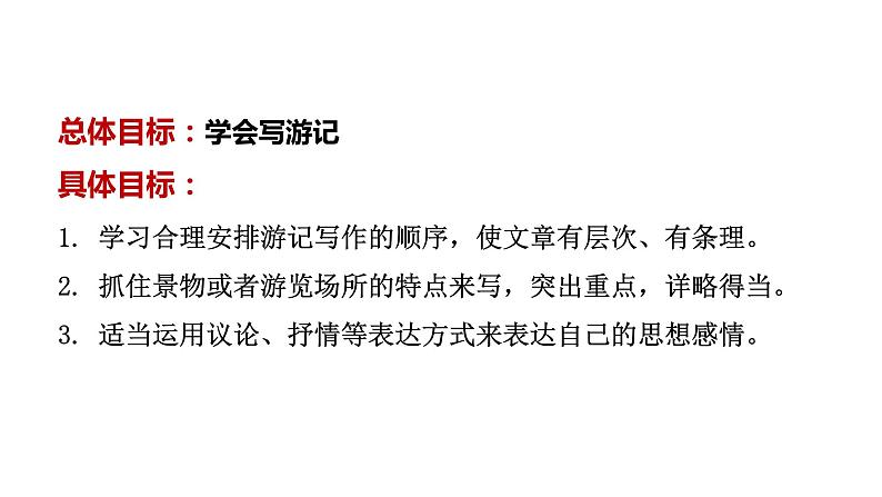 部编版八年级语文下册课件---第五单元写作-学写游记02