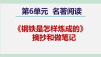 人教部编版八年级下册名著导读 《钢铁是怎样炼成的》：摘抄和做笔记教课ppt课件