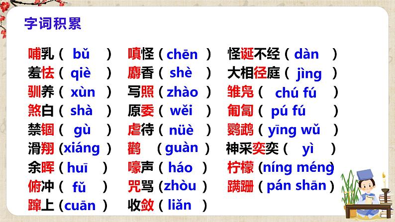 第17课《动物笑谈》课件+教学设计+同步练习08