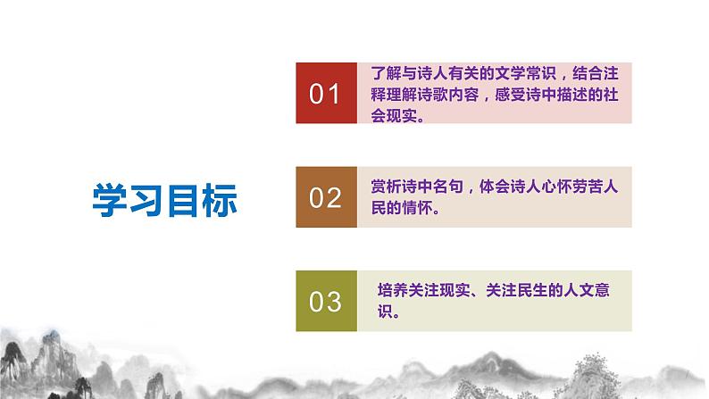 八年级下册 24唐诗三首（《石壕吏》《茅屋为秋风所破歌》《卖炭翁》）课件04