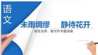 2022年中考语文二轮专题复习：《语言运用、微写作专题讲座》课件（共67张PPT）