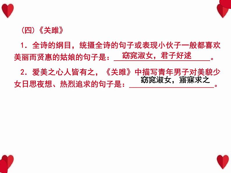 2022春八年级语文下册专题训练六古诗文默写习题课件新人教版第8页