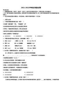 2022届甘肃省酒泉市名校十校联考最后语文试题含解析