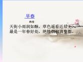 初中语文人教版（部编）七年级下册晚春 课件