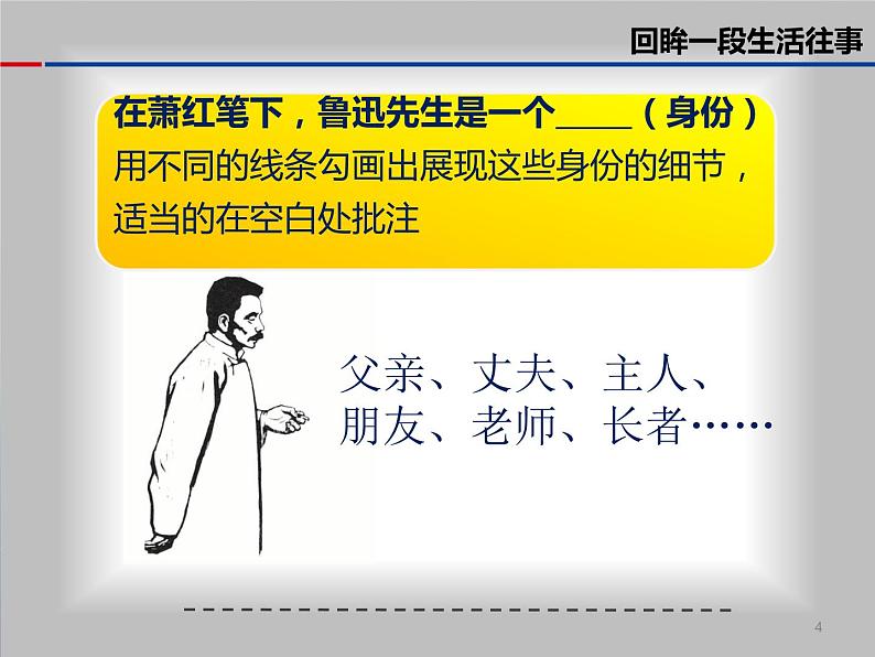 初中语文人教版（部编）七年级下册3回忆鲁迅先生（节选） 课件第4页