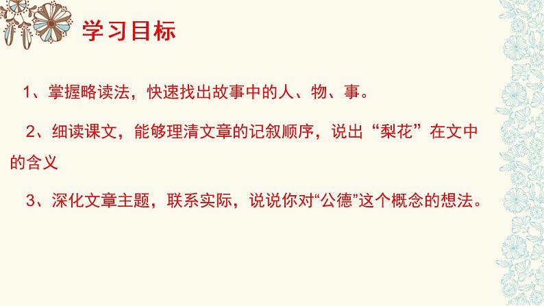 初中语文人教版（部编）七年级下册14驿路梨花 课件第2页