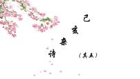 初中语文人教部编版七年级下册己亥杂诗（其五）课堂教学课件ppt