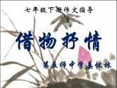 初中语文人教版（部编）七年级下册学习抒情5 课件