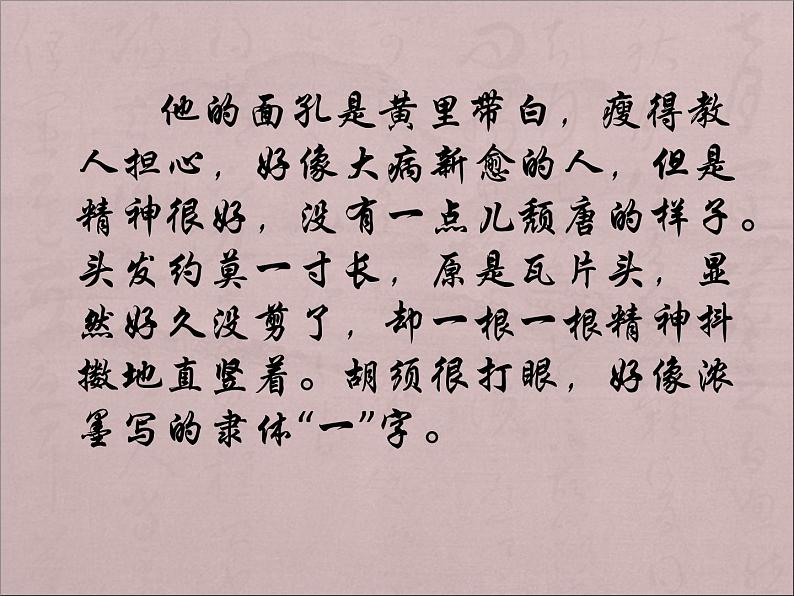 初中语文人教版（部编）七年级下册抓住细节 课件第2页