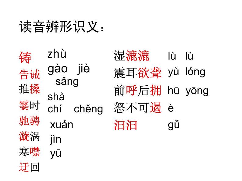 初中语文人教版（部编）八年级下册17壶口瀑布4 课件第3页